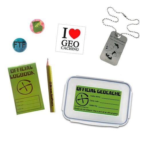 Geocaching Supplies - Containers, Lables, Logbooks, Pens & Pencils